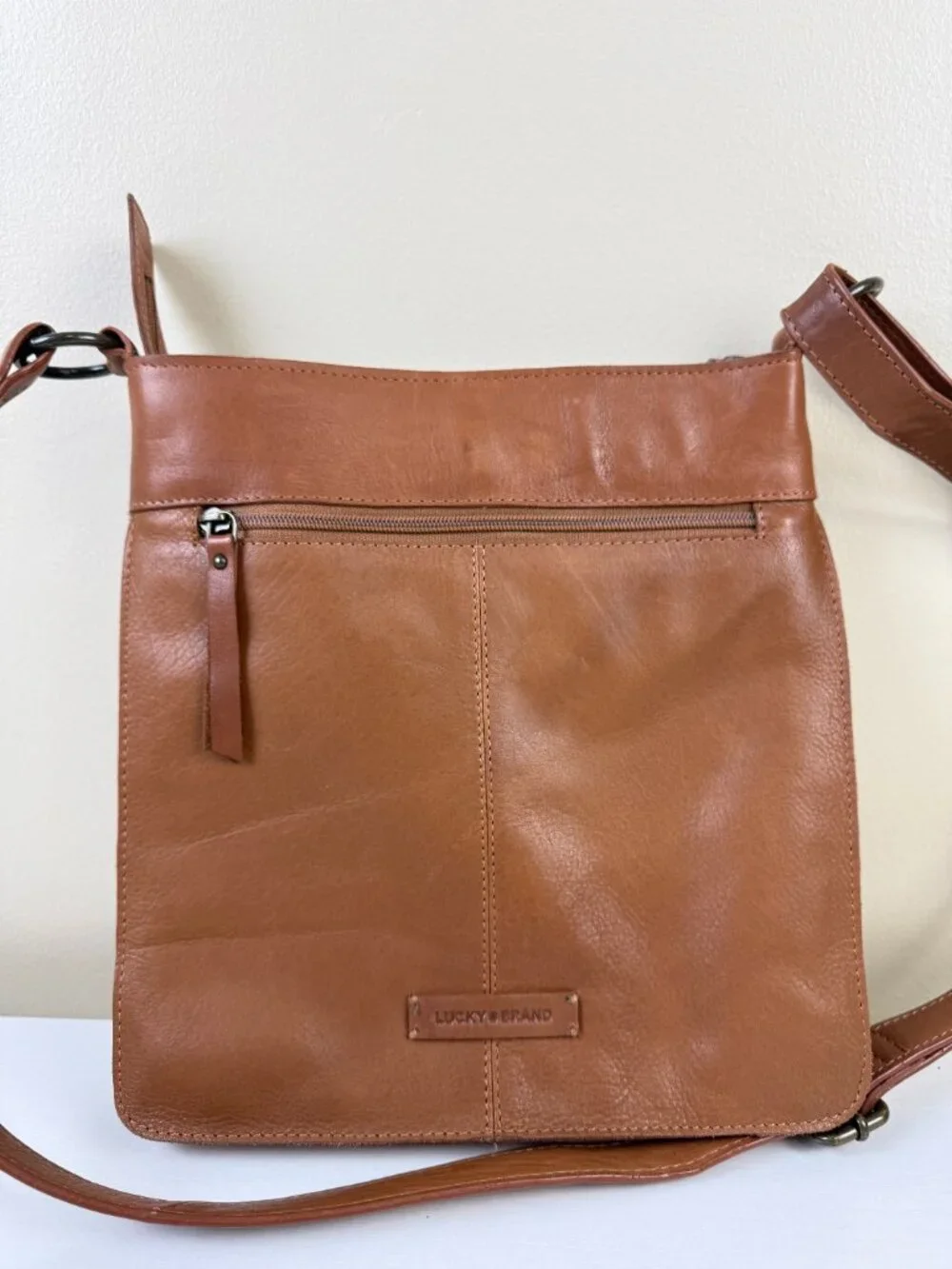 Lucky Brand Soft Premium Leather Crossbody Bag